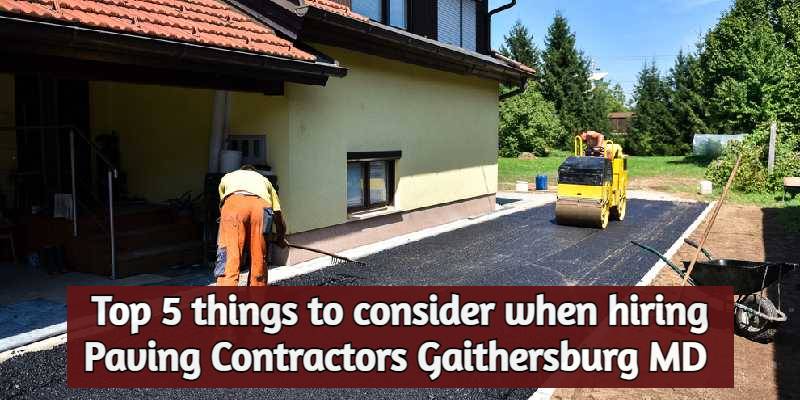 paving contractors