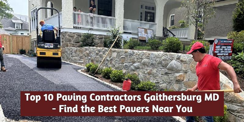 Paving Contractors Gaithersburg MD